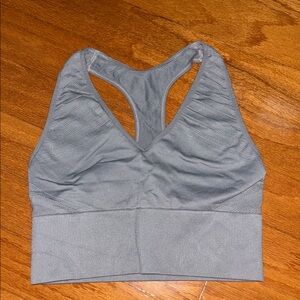 PINK Victoria's Secret Charcoal Sports Bra